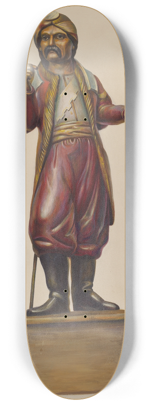 Walter Hochstrasser - Cigar Store Figure 8.25 inch art skate deck