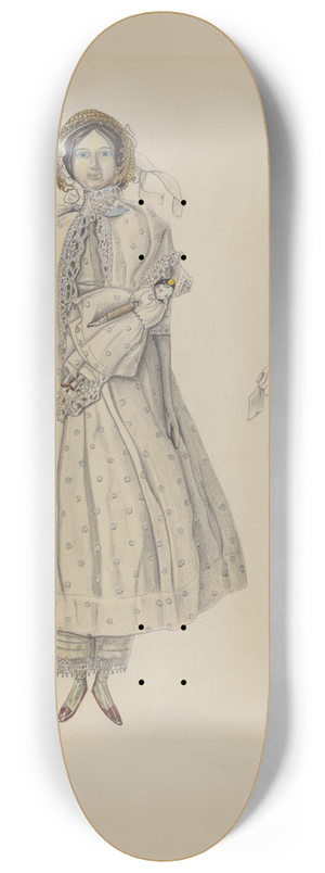 Walter Praefke - Doll 8.25 inch art skate deck