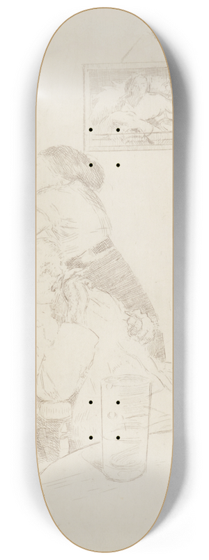 Walter Richard Sickert - Ennui 8.25 inch art skate deck