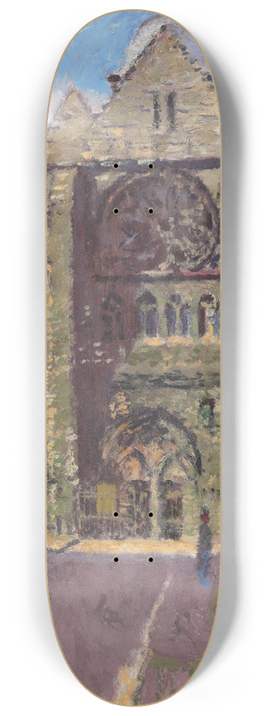 Walter Richard Sickert - La Rue Pecquet, Dieppe 8.25 inch art skate deck