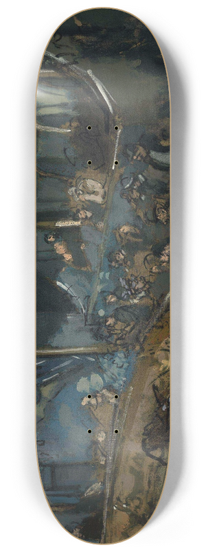 Walter Richard Sickert - L Eldorado 8.25 inch art skate deck