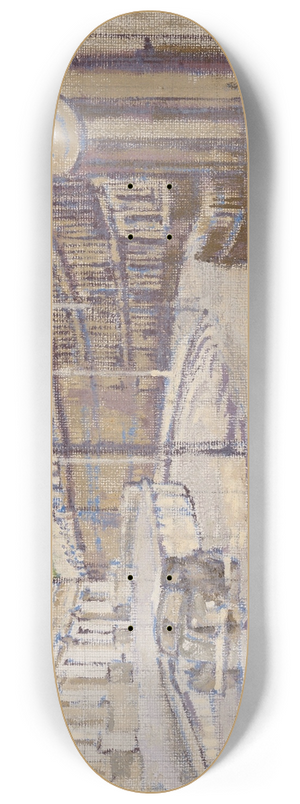 Walter Richard Sickert - The Vineyards, Bath 8.25 inch art skate deck