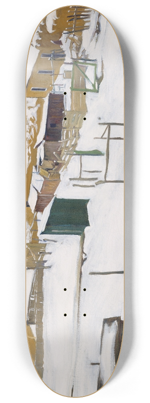 Walter Ufer - Taos in the Snow 8.25 inch art skate deck