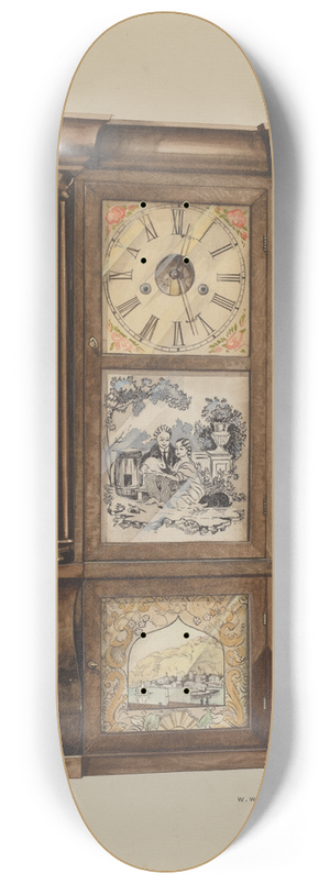 Walter W. Jennings - Clock 8.25 inch art skate deck