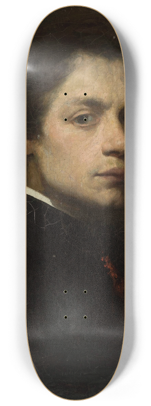 Wandalin Strzaecki - Self-portrait 8.25 inch art skate deck