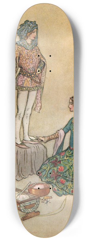 Warwick Goble - Betta making Pintosmalto 8.25 inch art skate deck