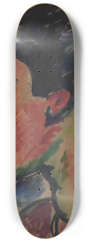 Wassily Kandinsky - Abstraction 8.25 inch art skate deck