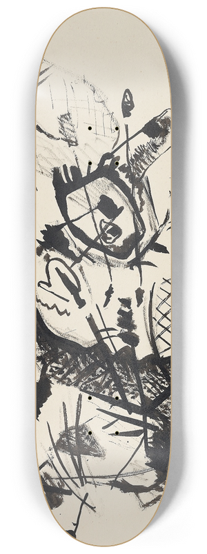 Wassily Kandinsky - Draft for Composition VII II 8.25 inch art skate deck