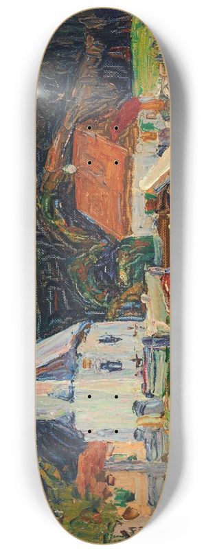 Wassily Kandinsky - KochelDorfkirche 8.25 inch art skate deck