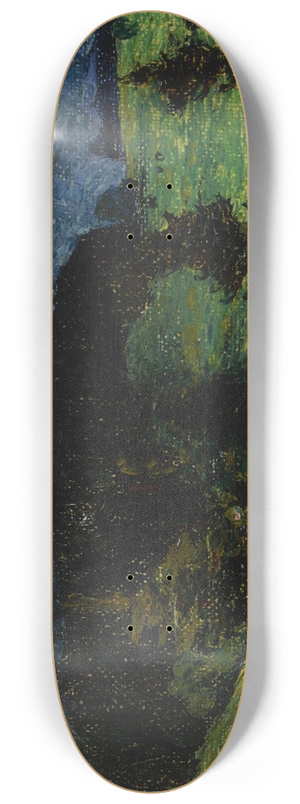 Wassily Kandinsky - KochelMountains with Firs 8.25 inch art skate deck