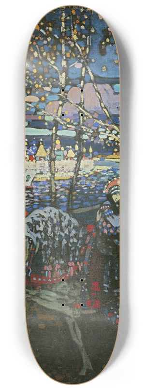 Wassily Kandinsky - Riding Couple 8.25 inch art skate deck