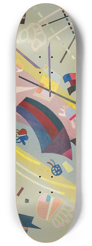 Wassily Kandinsky - Sans Titre 8.25 inch art skate deck