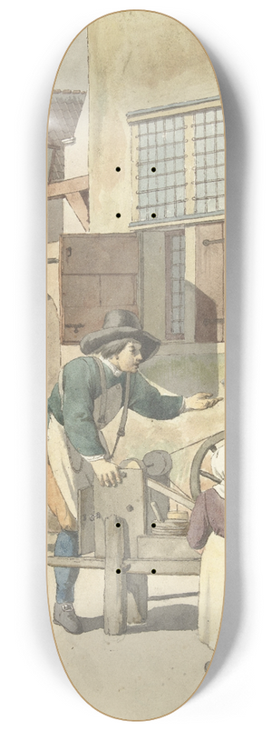 W. Barthautz - De scharensliep 8.25 inch art skate deck