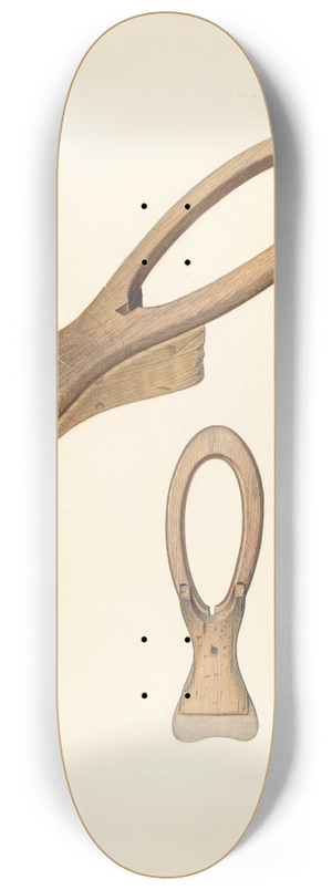 Wellington Blewett - Bootjack 8.25 inch art skate deck