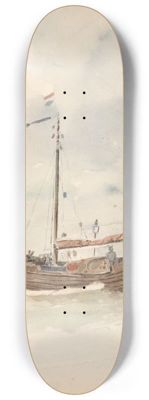 Whitney Warren Jr. - A Dutch Barge 8.25 inch art skate deck