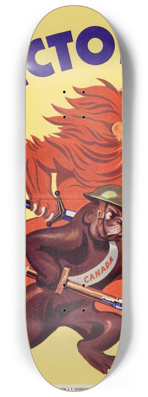Wilcox - To Victory 8.25 inch art skate deck
