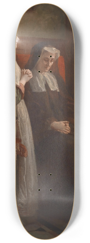Wilhelm Amberg - Abendluten 8.25 inch art skate deck