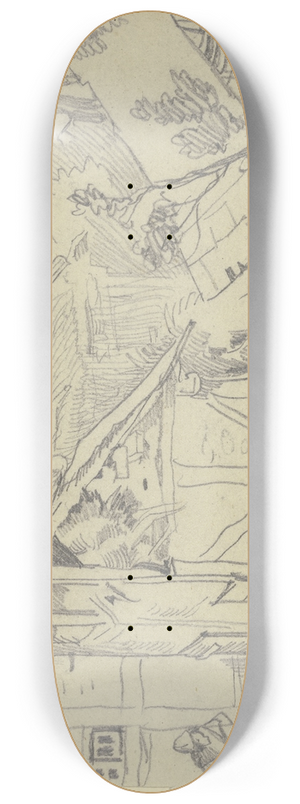 Wilhelm Busch - Lthorst 8.25 inch art skate deck