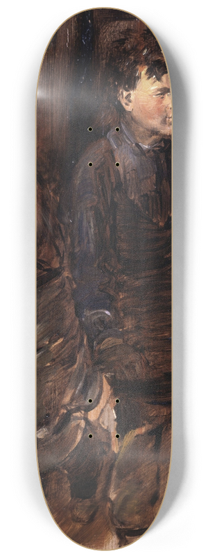 Wilhelm Busch - Two young shoemaker 8.25 inch art skate deck