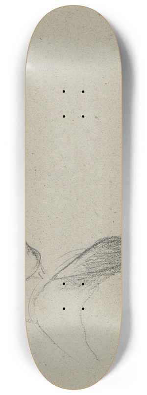 Wilhelm Gentz - Female half figure 8.25 inch art skate deck