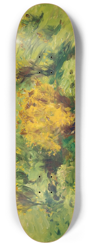 Wilhelm Gustav Friedrich Hasemann - Blooming Gorse 8.25 inch art skate deck