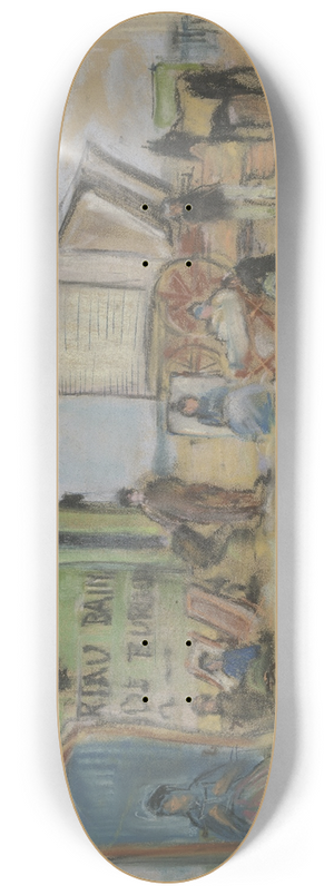 Wilhelm Gutmann - Badekarren in Katwijk 8.25 inch art skate deck