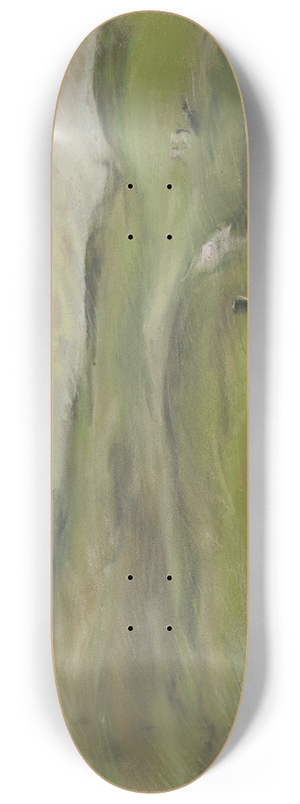 Wilhelm Gutmann - Dunes in the Netherlands 8.25 inch art skate deck