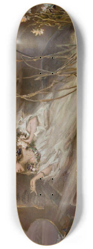 Wilhelm Kotarbiski - Sphinx and a woman phantom 8.25 inch art skate deck