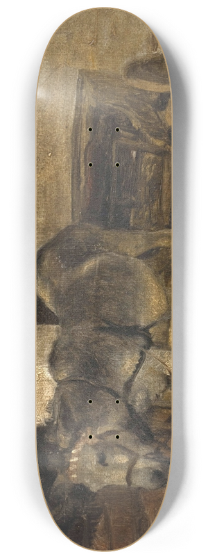 Wilhelm Marc - Der Esel Tobias 8.25 inch art skate deck