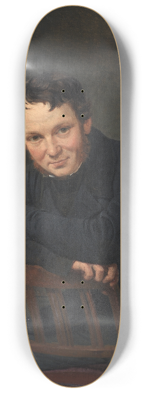 Wilhelm Marstrand - Gottlieb Bindesbll, Danish Architect 8.25 inch art skate deck