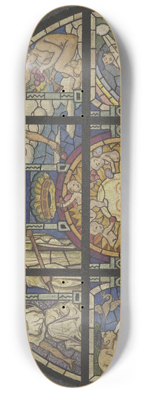 Wilhelm Ss - The sun 8.25 inch art skate deck