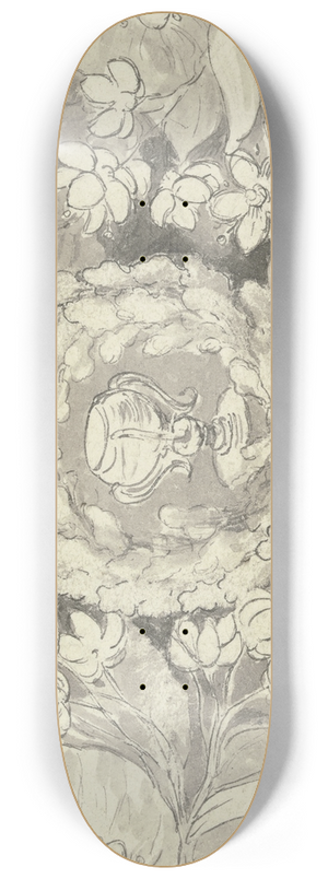 Wilhelm Steinhausen - Final vignette 8.25 inch art skate deck