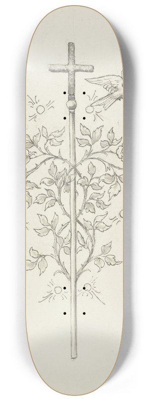 Wilhelm Steinhausen - Final vignette 8.25 inch art skate deck