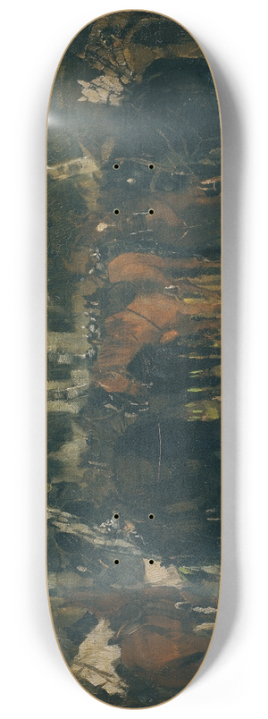 Wilhelm Trbner - Abgesessene Krassiere 8.25 inch art skate deck