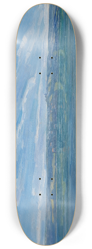 Wilhelm Trbner - Aussichtsplatz am Starnberger See 8.25 inch art skate deck