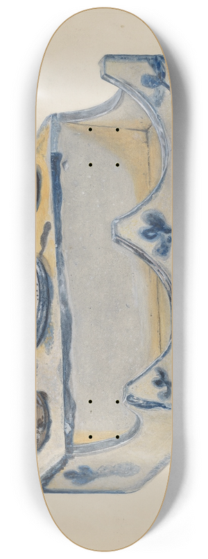 John Jordan - Pottery Ink Stand 8.25 inch art skate deck