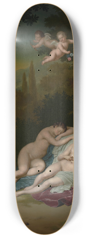 Willem Van Mieris - Cimon and Iphigenia 8.25 inch art skate deck