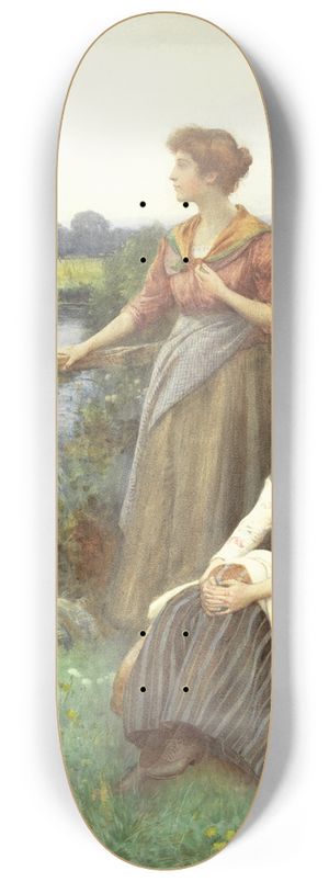William Affleck - Waiting for the ferry 8.25 inch art skate deck