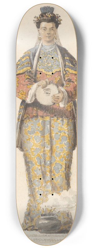 William Alexander - A Goddess 8.25 inch art skate deck