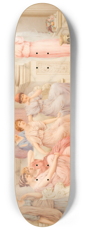 William Anstey Dolland - Ancient Rituals 8.25 inch art skate deck