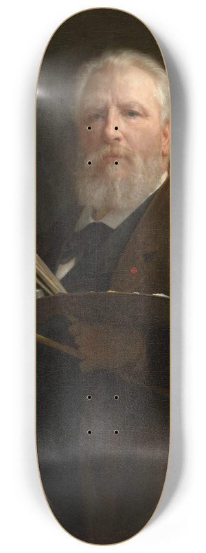 William Bouguereau - Self Portrait 8.25 inch art skate deck