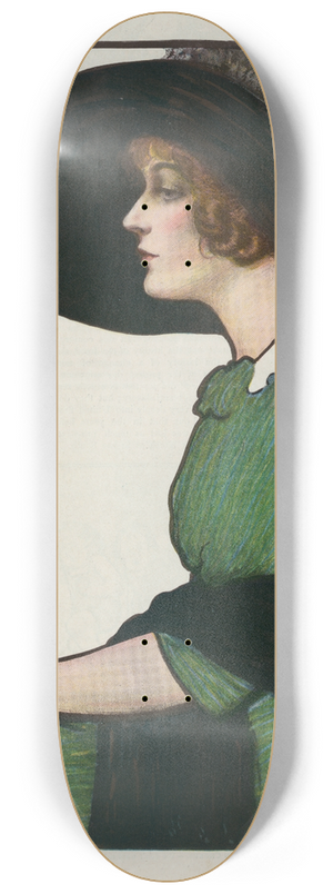 William Ely Hill - Meet me at the station 8.25 inch art skate deck