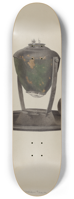 William Frank - Whaler Lamp 8.25 inch art skate deck