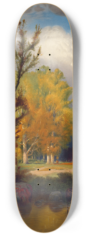 William Hart - The Joy of Autumn 8.25 inch art skate deck