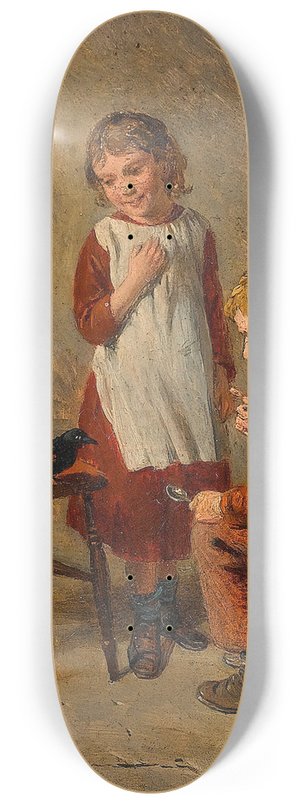William Hemsley - Who Stole The Spoon 8.25 inch art skate deck