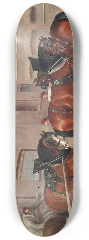 William Henry Davis - Preparing The Drey 8.25 inch art skate deck