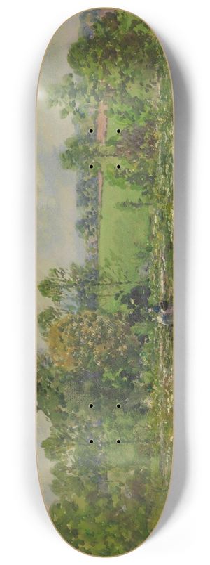 William Henry Holmes - Flowery Meadow 8.25 inch art skate deck
