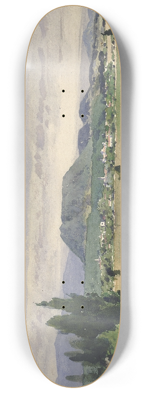 William Henry Holmes - In Mexico 8.25 inch art skate deck