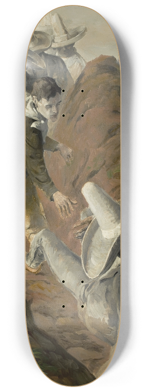 William Herbert Dunton - Wanderer of the Wasteland by Zane Grey 8.25 inch art skate deck