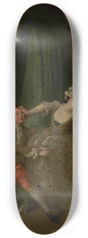 William Hogarth - Before 8.25 inch art skate deck